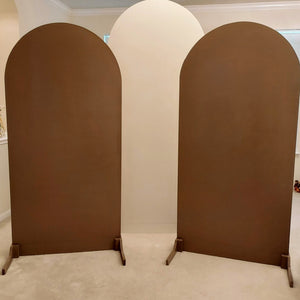 Party Prop - Wooden Arch Party Backdrop Set/Wedding Backdrop/Baby Shower Backdrop (Set of 3)