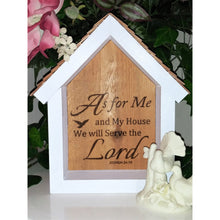Load image into Gallery viewer, Wood House Shaped Sign by Knick-Knackz