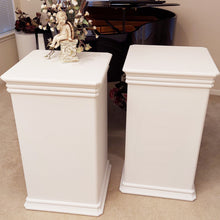 Load image into Gallery viewer, Party Prop - Wooden Plinths/Pedestals/Pillars With Custom Crown &amp; Base Moulding