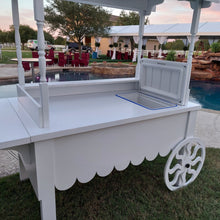 Load image into Gallery viewer, Party Prop - Party Cart/Candy Cart/Dessert Cart With Integrated Ice Chest Compartment, Collapsible